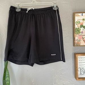 Reebok Athletic Shorts, size small, black